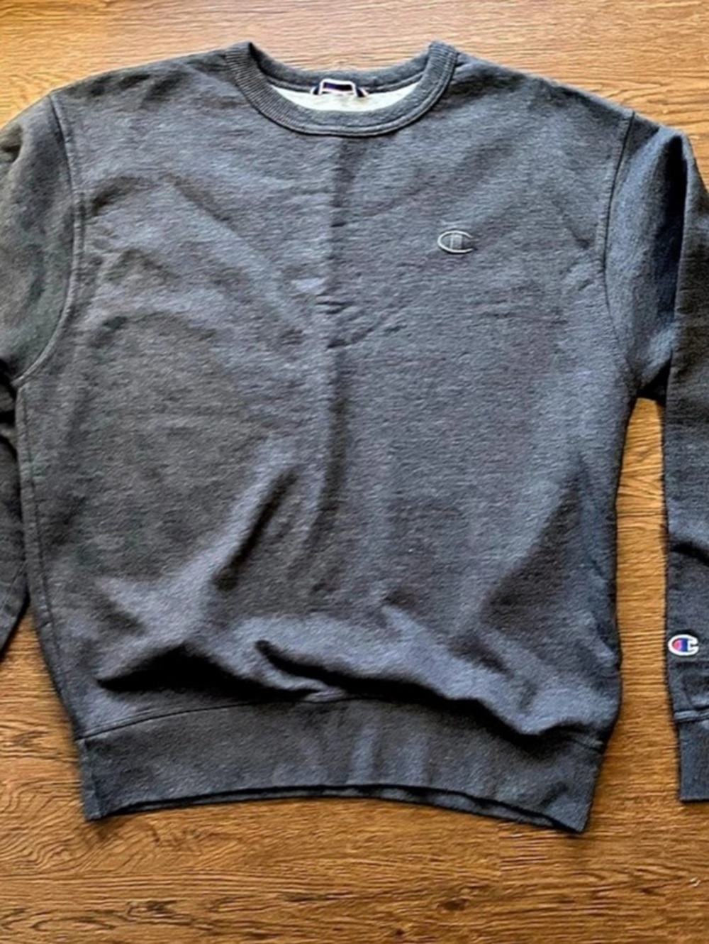Champion Authentic Athleticwear Crewneck Sweatshirt Men's Gray Medium